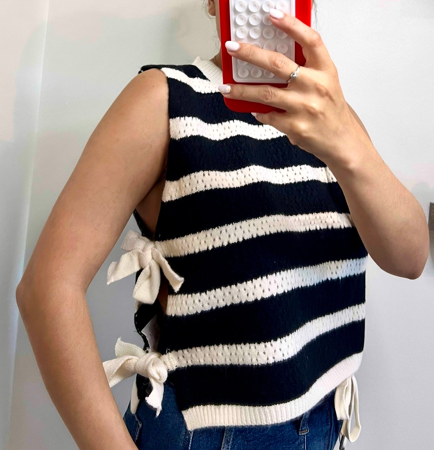Anna Side Tie Vest Top