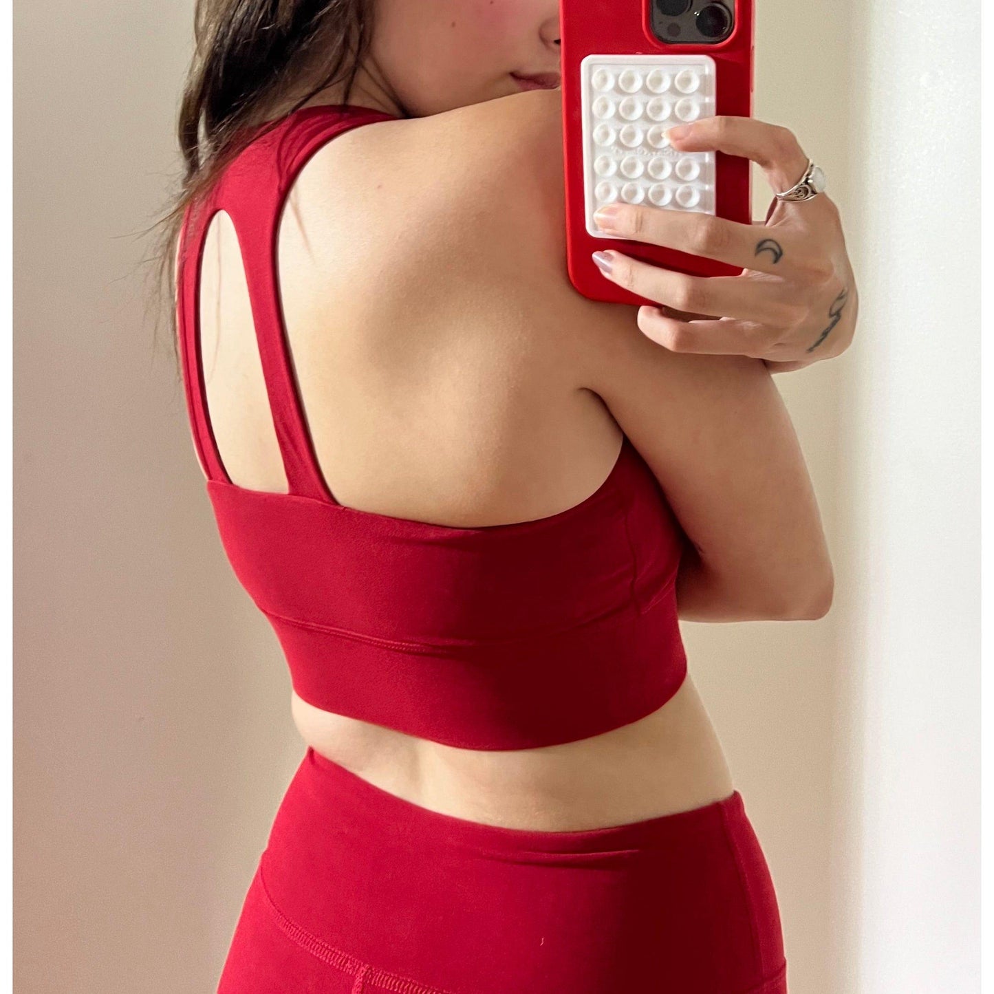 Butter Soft Bralette- True Red