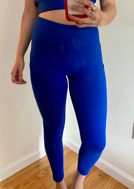 Must Have Butter Leggings- Royal Blue