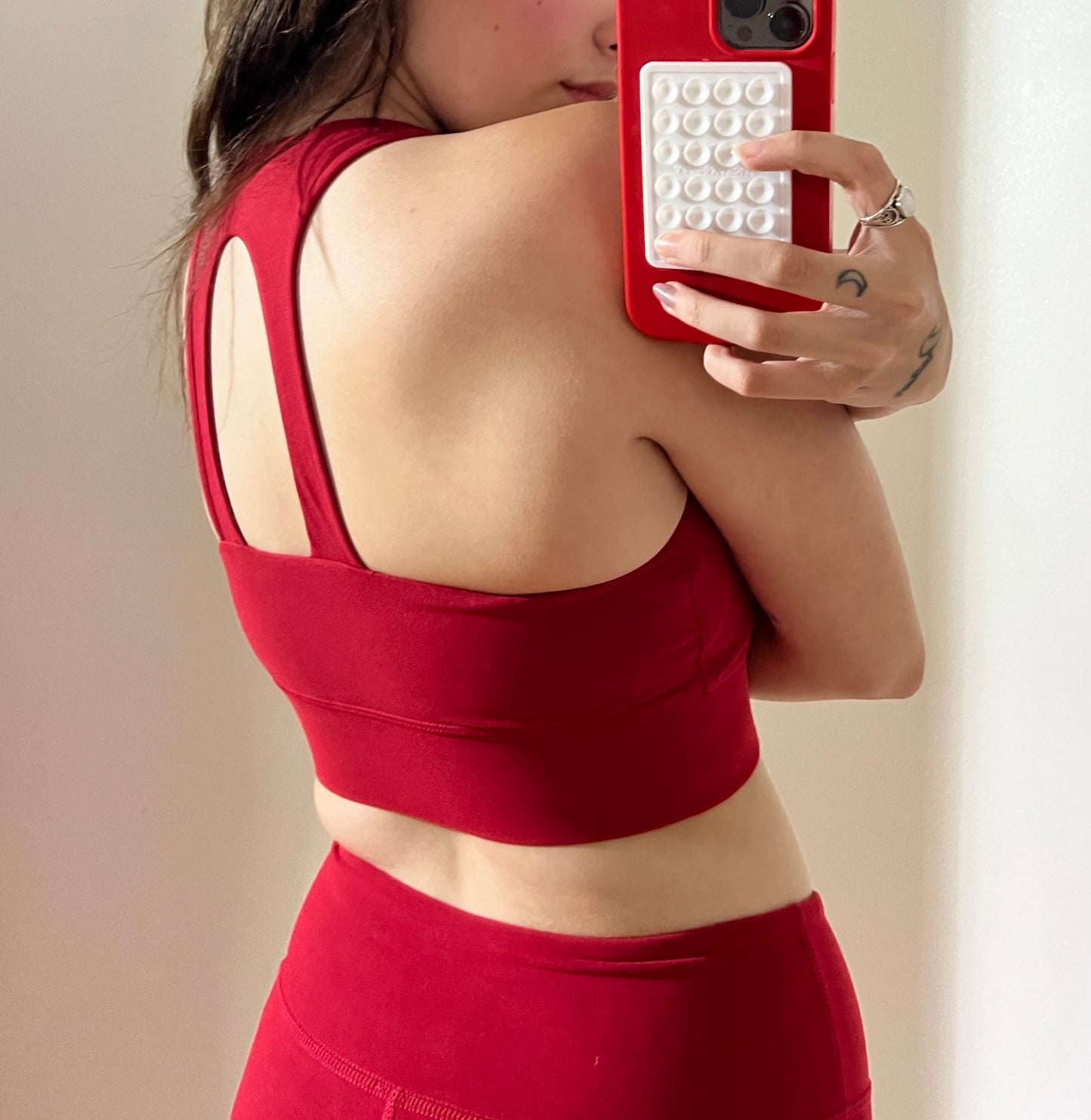 Butter Soft Bralette- True Red